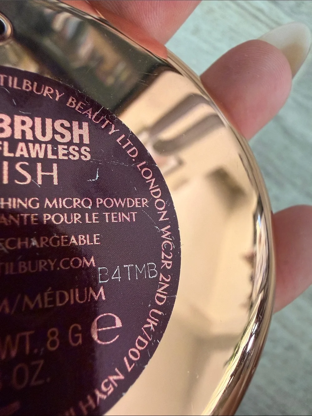 Charlotte Tilbury Rose Gold Airbrush Flawless Finish Compact - Medium 2